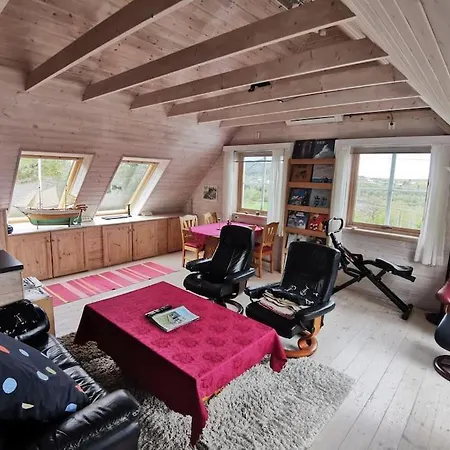 Topfloor Apartment Separate Entranc Nice View Stord Fitjar Exterior photo