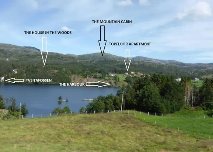 Topfloor Apartment Separate Entranc Nice View Stord