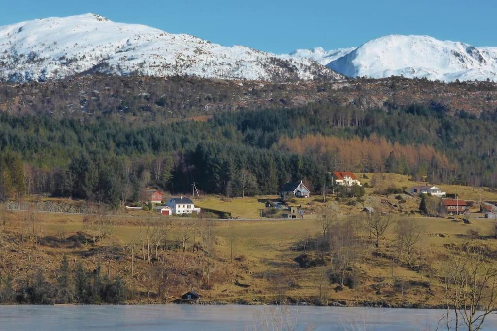 Topfloor Separate Entranc View Stord Apartment Fitjar